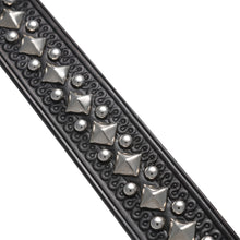 Load image into Gallery viewer, Brilliantly Jeweled Belt "Diamondback" (CODINA LEATHER x LAWFORD CLOTHING)