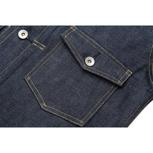 Load image into Gallery viewer, Lot.203 One Pocket Denim Jacket "Non Wash" (Restock on November)