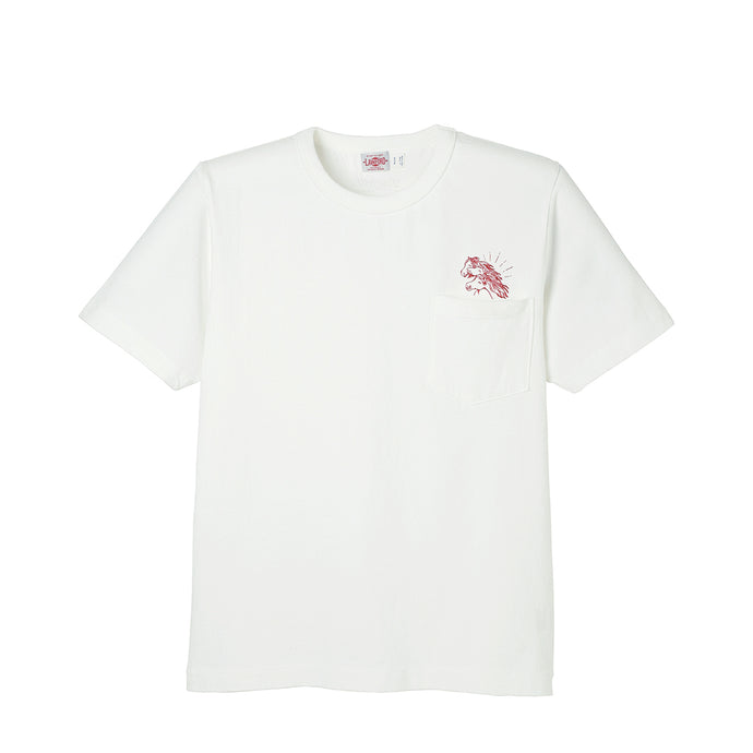 LAWFORD Print Tee"THREE HORSES"