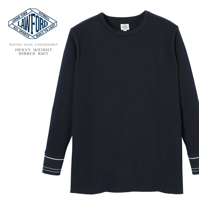 LAWFORD "Round Neck Undershirt" Deep Sea Navy