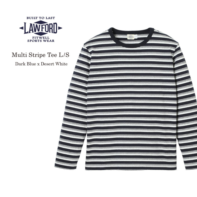 Multi Stripe Tee L/S