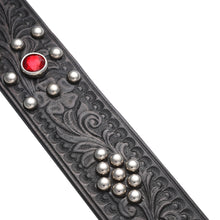 画像をギャラリービューアに読み込む, Brilliantly Jeweled Belt &quot;Alternating Square and Diamond&quot; (CODINA LEATHER x LAWFORD CLOTHING)
