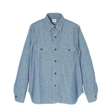 画像をギャラリービューアに読み込む, Lot.312 Work Chambray Shirt
